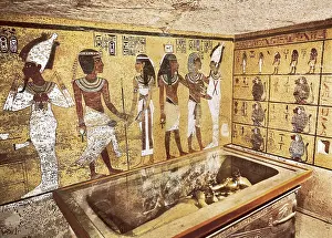 Qina Prints: Tomb of Tutankhamun. s.XIV BC. EGYPT