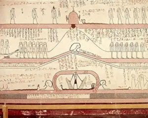 Wadi Biban El Muluk Prints: Tomb of Tuthmosis III. EGYPT. Dayr al-Bahri