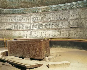 Wadi Biban El Muluk Prints: Tomb of Tuthmosis III. EGYPT. QUENA
