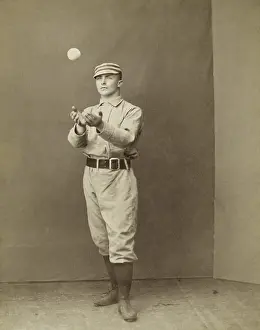 Pitcher Prints: Tommy McCarthy started his baseball career with Boston Reds in 1884 as a pitcher and outfielder