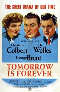 Brent Prints: TOMORROW IS FOREVER, US poster art