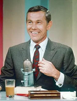 1980s Prints: THE TONIGHT SHOW WITH JOHNNY CARSON, Johnny Carson (host), ca. 1980s, 1962-1992