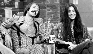 1970s Candids Prints: THE TONIGHT SHOW, Sonny & Cher, 1975. Courtesy: CSU Archives/Everett Collection