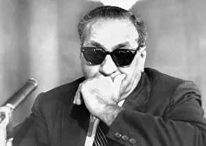 Investigations Prints: Tony Accardo, before the Senate Labor Rackets Committee