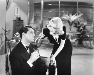 Wine Bottle Prints: TOPPER, from left: Cary Grant, Constance Bennett, 1937