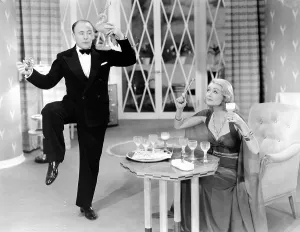 Roland Prints: TOPPER TAKES A TRIP, from left: Roland Young, Constance Bennett, 1938