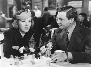 Glenda Prints: TORCHY RUNS FOR MAYOR, from left: Glenda Farrell, Barton MacLane, 1939