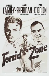 Beads Prints: TORRID ZONE, US poster art, from left: James Cagney, Ann Sheridan, Pat O'Brien, 1940