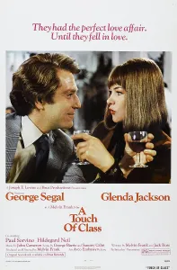 A TOUCH OF CLASS, US poster, from left: George Segal, Glenda Jackson, 1973