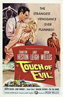 Orson Prints: TOUCH OF EVIL, Charlton Heston, Janet Leigh, Orson Welles, 1958