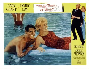 Swimming Pool Prints: THAT TOUCH OF MINK, Cary Grant, Doris Day, 1962