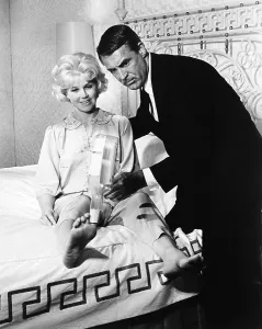 In Bed Prints: THAT TOUCH OF MINK, from left, Doris Day, Cary Grant, 1962