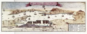 Robust Prints: Toulon in 18th c. Engraving. FRANCE