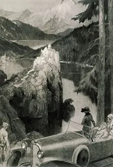 Pleasure Prints: Tourists visiting the Tyrol in 1922 by car