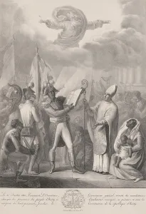 Villain Prints: Toussaint L'ouverture began his military career as a leader of the 1791 slave rebellion in Saint-Domingue