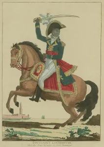 1790s Prints: Toussaint Louverture on horseback, ca