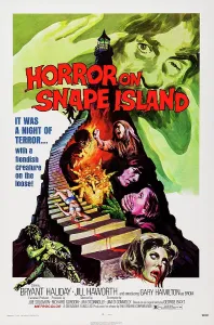Murder Prints: TOWER OF EVIL, (aka HORROR ON SNAPE ISLAND), US poster art, 1972