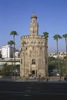 Architect Prints: Tower of the Gold. 13th c. SPAIN