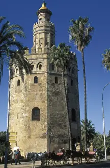 Architect Prints: Tower of the Gold. 13th c. SPAIN
