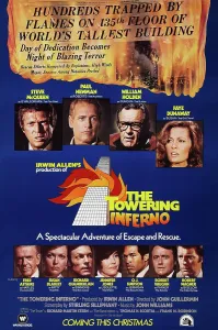 Vaughn Prints: THE TOWERING INFERNO, US advance poster art