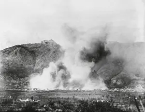 Allies Prints: The town of Cassino was completely destroyed in one of WW2's most concentrated air bombings