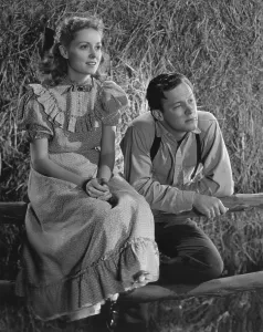 Images Dated 1st October 2015: OUR TOWN, from left: Martha Scott, William Holden, 1940