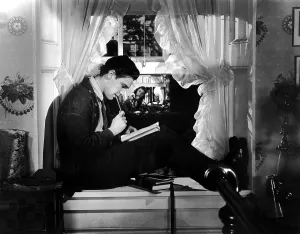 Curtains Prints: OUR TOWN, William Holden, Martha Scott, 1940