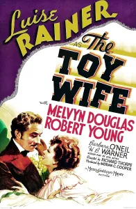 Sideburns Prints: THE TOY WIFE, US poster art, from left: Melvyn Douglas, Luise Rainer, 1938