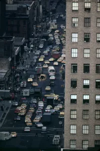 Trucks Prints: Traffic in New York City