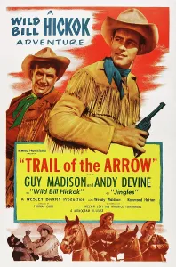 Andy Prints: TRAIL OF THE ARROW, US poster, top from left: Andy Devine