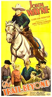 Images Dated 2nd October 2009: THE TRAIL BEYOND, top: John Wayne, bottom second from left: Verna Hillie, 1934