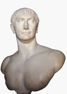 Trajan Prints: Trajan. ca. 108. Roman bust. Roman art