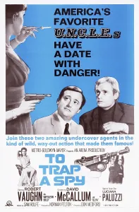 Vaughn Prints: TO TRAP A SPY, top from center: Robert Vaughn
