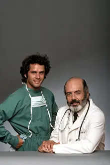 Roberts Prints: TRAPPER JOHN MD, from left: Gregory Harrison, Pernell Roberts, (Season 1), 1979-86