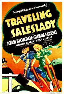 Images Dated 22nd September 2009: TRAVELING SALESLADY, midget window card, 1935