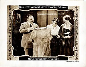Fatty Prints: THE TRAVELING SALESMAN, US lobbycard