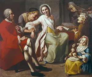Old Women Prints: TRAVERSI, Gaspare (1722-1770). The Concert