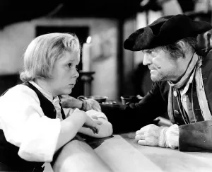 Cooper Prints: TREASURE ISLAND, Jackie Cooper, Lionel Barrymore, 1934