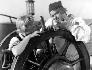 Steering Wheel Prints: TREASURE ISLAND, Jackie Cooper, Wallace Beery, 1934