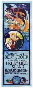 Wallace Prints: TREASURE ISLAND, from left: Jackie Cooper, Wallace Beery, 1934
