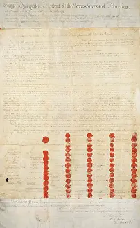 Parchment Prints: Treaty of Konondaiqua (Canandaigua)