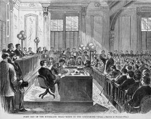 Richardson Prints: The trial of Daniel McFarland for the murder of Richardson