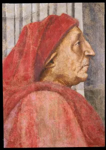 Headwear Prints: The Trinity, by Tommaso di Ser Giovanni Cassai known as Masaccio