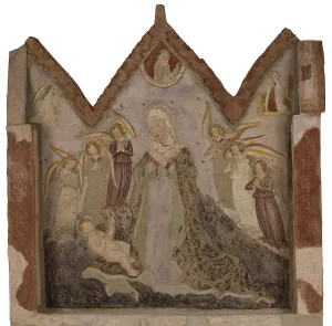 Triptych Prints: Triptych, by Unknown Artist, 1450