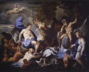 Strength Prints: Triumph of Galatea, copy by Luca Giordano
