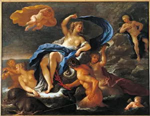 Two Animals Prints: The Triumph of Galatea (or Venus)