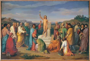 Gesturing Prints: The Triumph of Truth, by Luigi Mussini