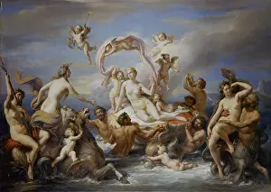 Playing Prints: The Triumph of Venus. The Meeting of Venus and Amphitrite (Il Trionfo di Venere)