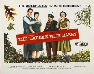 Forsythe Prints: THE TROUBLE WITH HARRY, from left: John Forsythe