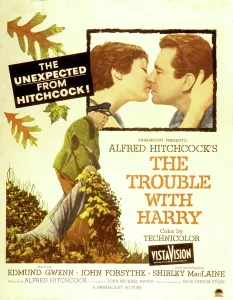 1955 Movies Prints: THE TROUBLE WITH HARRY, Shirley MacLaine, John Forsythe, 1955